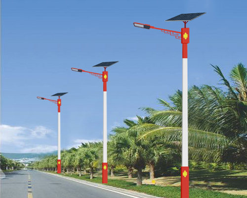 米东民族特色路灯