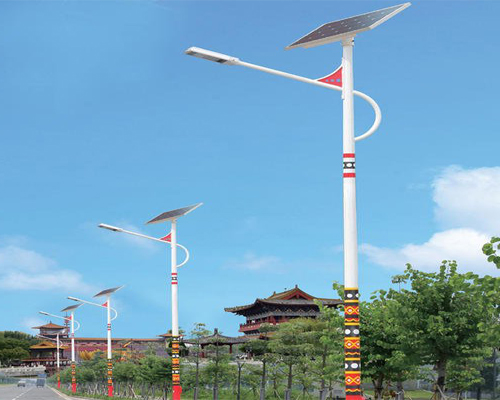 米东民族特色路灯