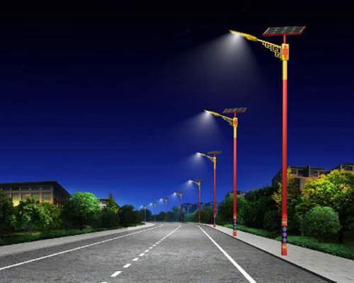 米东民族特色路灯